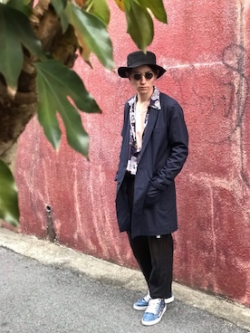 「TRICKorTREAT（トリックオアトリート）のアイテム」を使った、沢さん(ざわさん)さん（メンズ・178cm）の春コーディネート