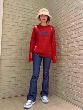 ゆうかさん（レディース・164cm）の秋コーディネート