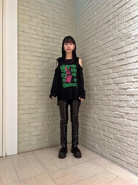 HYSTERIC GLAMOUR（ヒステリックグラマー）の「SCRATCH FEVER 総柄 SWP