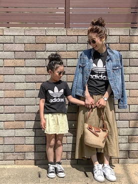 asukaさん（レディース・163cm）の春コーディネート