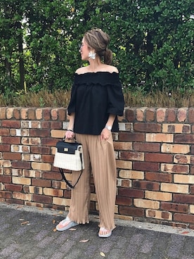 asukaさん（レディース・163cm）の夏コーディネート