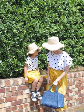 asukaさん（レディース・163cm）の夏コーディネート