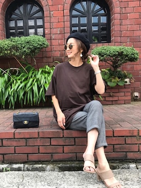 asukaさん（レディース・163cm）の夏コーディネート