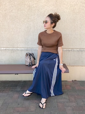 asukaさん（レディース・163cm）の夏コーディネート