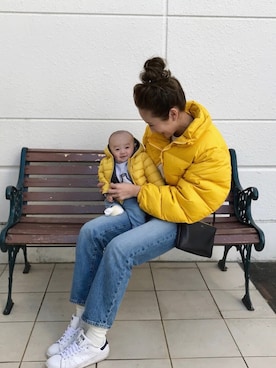 asukaさん（レディース・163cm）の冬コーディネート