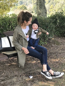 asukaさん（レディース・163cm）の春コーディネート