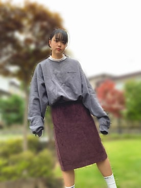 「かわいくなりたい」｜h.kijazaruさん（レディース・156cm）の秋コーディネート