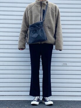 「ct70」｜「アイテム（ブルゾン）」を使った、HeHOさん（メンズ・172cm）の春コーディネート