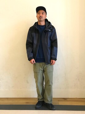 「schott（ショット）のSchott/ショット/ARMY FATIGUE PANTS/アーミー ファティーグ パンツ（その他パンツ）」を使った、idaさん（メンズ・179cm）の秋コーディネート