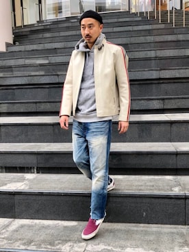 idaさん(メンズ・179cm)の冬コーディネート