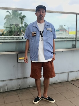 idaさん（メンズ・179cm）の夏コーディネート