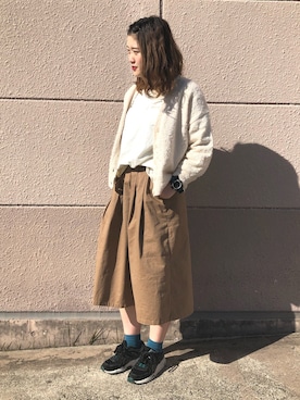 みわぴょんさん（レディース・165cm）の冬コーディネート