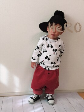 HeROさん（キッズ・80cm）の冬コーディネート