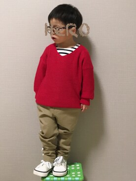 HeROさん（キッズ・90cm）の春コーディネート