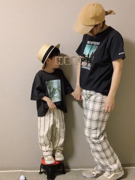 「5歳」｜「アイテム（ラッピングキット）」を使った、HeROさん（キッズ・100cm）の春コーディネート
