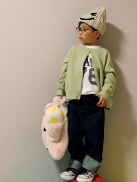 HeROさん（キッズ・100cm）の冬コーディネート
