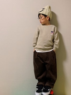 HeROさん（キッズ・110cm）の冬コーディネート