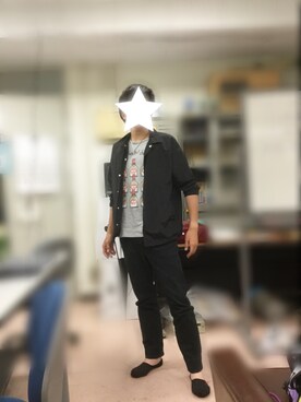 「WEGO（ウィゴー）のアイテム（ナイロンジャケット）」を使った、ファッション1年生さん（メンズ・176cm）の夏コーディネート