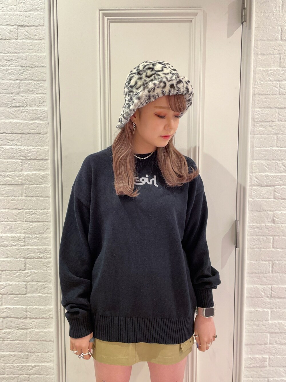 X-girl（エックスガール）の「ZIP-FRONT SKIRT（スカート）」 - WEAR