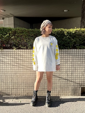 宮野瑠華さん（レディース・158cm）の冬コーディネート