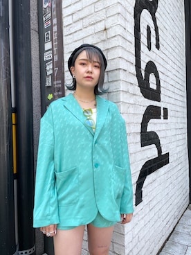 「オトナストリート」｜宮野瑠華さん（レディース・158cm）の春コーディネート