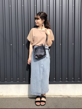 yokoyama_yuuuさん(レディース・173cm)の春コーディネート