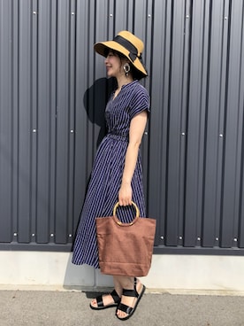 yokoyama_yuuuさん(レディース・173cm)の春コーディネート