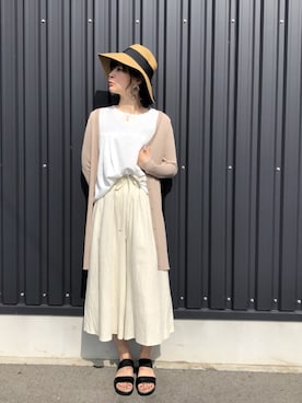 yokoyama_yuuuさん（レディース・173cm）の春コーディネート