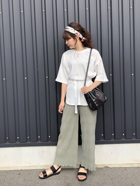 yokoyama_yuuuさん（レディース・173cm）の春コーディネート