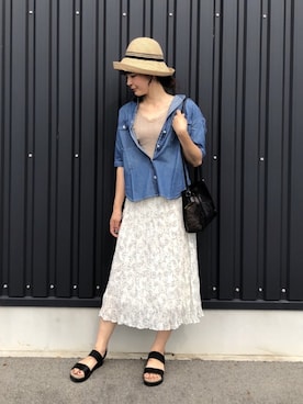yokoyama_yuuuさん(レディース・173cm)の夏コーディネート