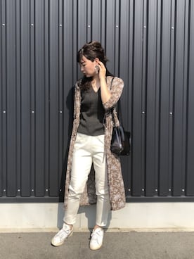 yokoyama_yuuuさん（レディース・173cm）の夏コーディネート