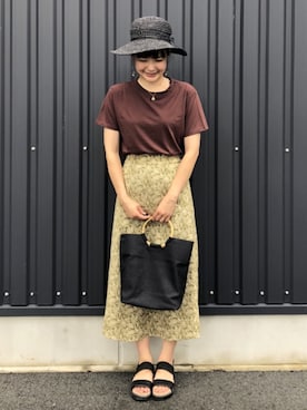 yokoyama_yuuuさん(レディース・173cm)の夏コーディネート