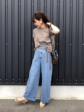 yokoyama_yuuuさん（レディース・173cm）の夏コーディネート