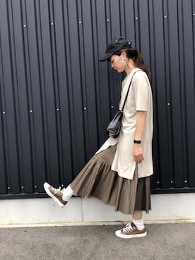 yokoyama_yuuuさん(レディース・173cm)の夏コーディネート