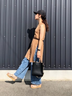 yokoyama_yuuuさん（レディース・173cm）の夏コーディネート