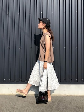 yokoyama_yuuuさん(レディース・173cm)の夏コーディネート