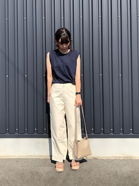 yokoyama_yuuuさん(レディース・173cm)の夏コーディネート