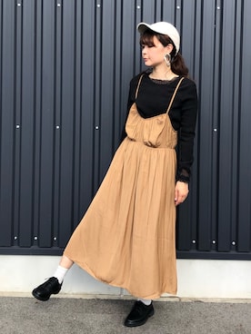 yokoyama_yuuuさん（レディース・173cm）の夏コーディネート