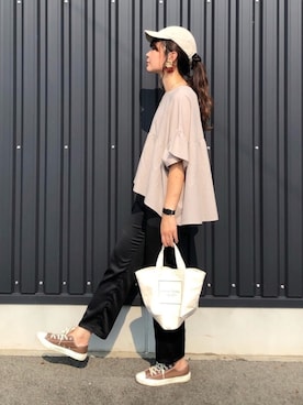 yokoyama_yuuuさん（レディース・173cm）の夏コーディネート