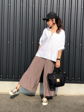 yokoyama_yuuuさん（レディース・173cm）の夏コーディネート