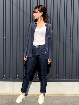 yokoyama_yuuuさん（レディース・173cm）の秋コーディネート