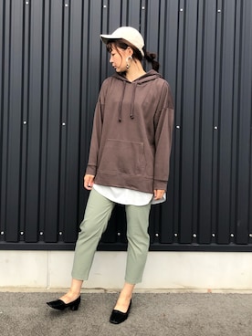 yokoyama_yuuuさん（レディース・173cm）の秋コーディネート