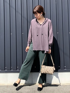 yokoyama_yuuuさん（レディース・173cm）の秋コーディネート