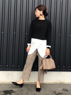yokoyama_yuuuさん(レディース・173cm)の秋コーディネート