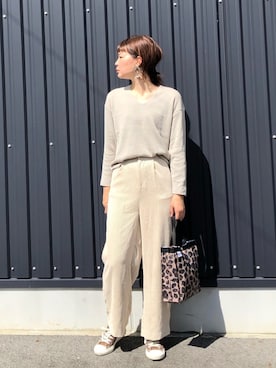 「Drifter（ドリフター）のアイテム（バッグ）」を使った、yokoyama_yuuuさん（レディース・173cm）の秋コーディネート