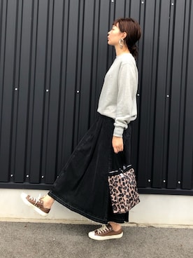 「Drifter（ドリフター）のアイテム（バッグ）」を使った、yokoyama_yuuuさん（レディース・173cm）の秋コーディネート