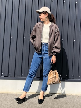 yokoyama_yuuuさん（レディース・173cm）の秋コーディネート