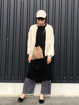 yokoyama_yuuuさん（レディース・173cm）の秋コーディネート