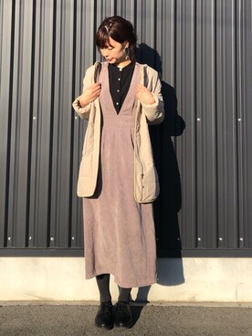 yokoyama_yuuuさん(レディース・173cm)の冬コーディネート