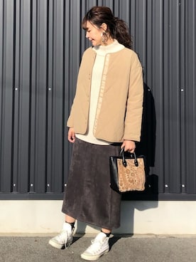 yokoyama_yuuuさん(レディース・173cm)の冬コーディネート
